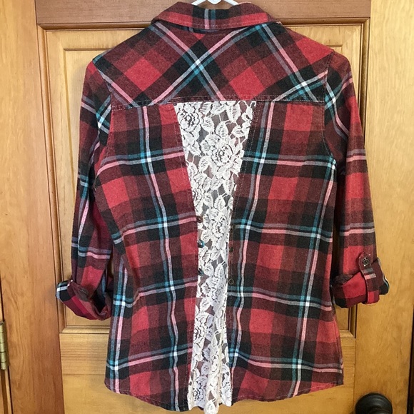 Taylor and Sage | Flannel Button Down | S - Picture 5 of 9